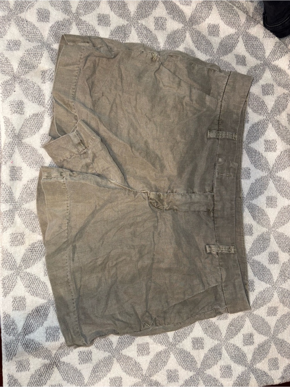 Women’s Level 99 Burnt Olive Green Shorts